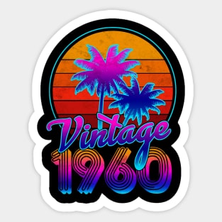 Vintage Classic 1960 Sticker